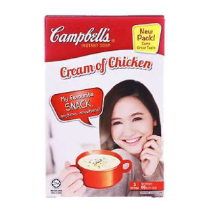 CAMPBELL'S CREAM OF CHICKEN SOUP 22G*3