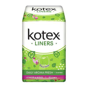 KOTEX FRESH LINERS LONGER & WIDER 32'S