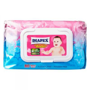 DIAPEX SOFT BABY WIPES 80'S