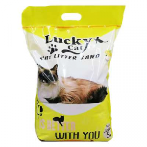 LUCKY CAT LITTER SAND LEMON 5L