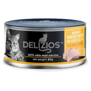 DELIZIOUS BONITO SOFT JELLY TOPPING CHEESE 80G