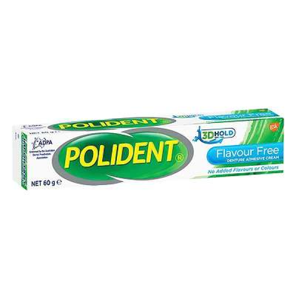POLIDENT FLAVOUR FREE 60G