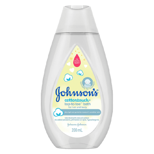 JB BATH COTTON TOUCH TOP-TO-TOE 200ML