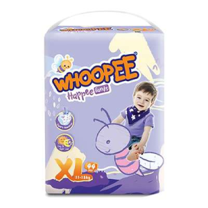 WHOOPEE PANTS BABY DIAPERS XL44