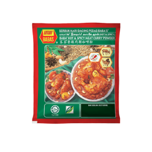 BABA'S HOT & CPICY MEAT CURRY POWDER 25G