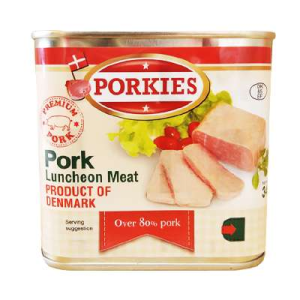 PORKIES PORK LUNCHEON MEAT 340G