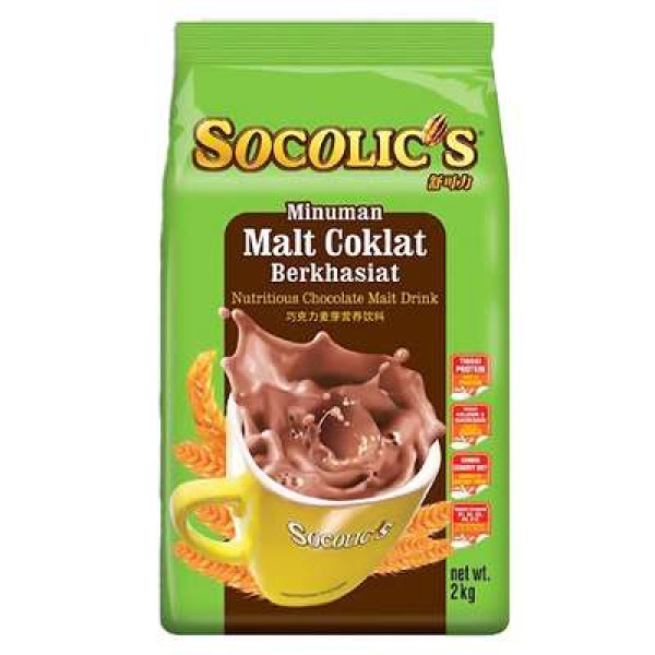 SOCOLIC'S CHOC MALT 1.8KG